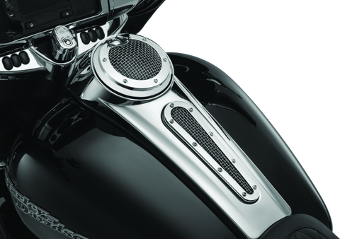 Kuryakyn Mesh Dash Insert Chrome - 6505