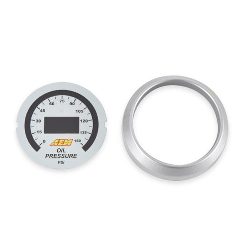 AEM 52mm Oil Pressure 150psi Digital Gauge - 30-4407
