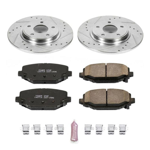 Power Stop 12-16 Chrysler Town & Country Rear Z23 Evolution Sport Brake Kit - K5961