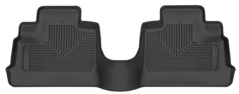 Husky Liners 18-24 Jeep Wrangler JL X-Act Contour Black 2nd Row Floor Liners - 53671