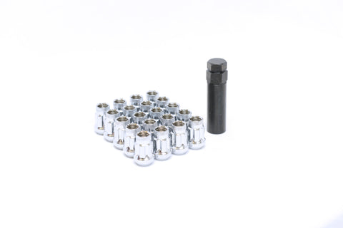 Wheel Mate Monster Lug 35 Short Lug Nut Set of 20 - Chrome 14x1.50 - 33000C