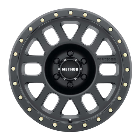 Method MR309 Grid 18x9 +18mm Offset 6x135 94mm CB Matte Black Wheel - MR30989016518