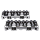 Edelbrock Cylinder Head E-Street SB Chevrolet 70cc (Complete Pair) - 5073