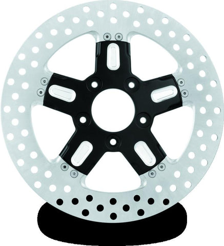 Performance Machine Disc/Carr 11.8 Formula Rear - Contrast Cut Platinum - 0133-1802FRMS-BMP