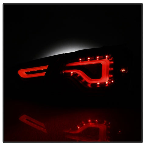 xTune 14-18 Chevy Impala (Excl 14-16 Limited) LED Tail Lights - Black Smoke (ALT-JH-CIM14-LBLED-BSM) - 9042164