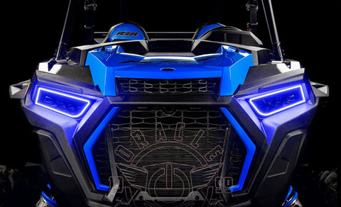 Oracle 14-21 POLARIS RZR 1000 XP Headlight Halo Kit - ColorSHIFT - 2359-330
