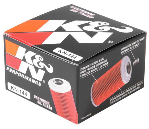 K&N Yamaha 3in OD x 1.563in H Oil Filter - KN-144