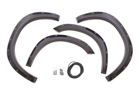 Lund 09-17 Dodge Ram 1500 RX-Rivet Style Smooth Elite Series Fender Flares - Black (4 Pc.) - RX204S