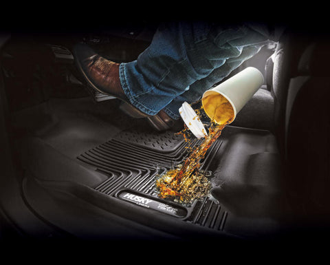 Husky Liners 15-23 Ford F-150 S.Crew/S.Cab X-Act Contour Black Front Seat Floor Liners - 53341