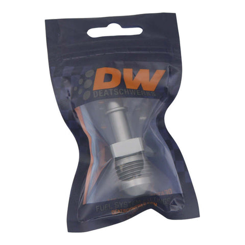 DeatschWerks 8AN Male Flare to 5/16in Male EFI Quick Connect Adapter - 6-02-0138