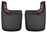 Husky Liners 17 Ford F-250 Super Duty / F-350 Super Duty Rear Mud Guards (w/ Flares) Black - 59471