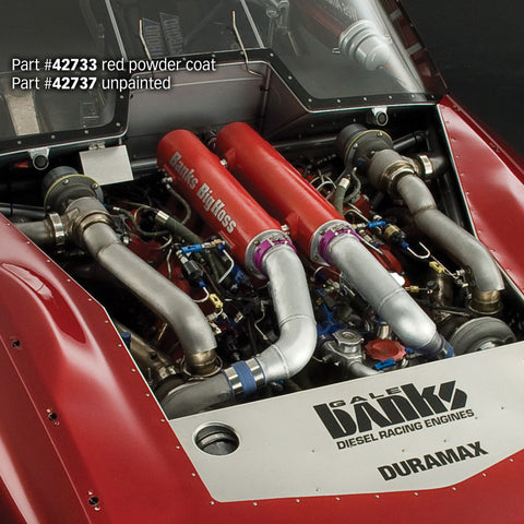 Banks Power 01-15 Chevrolet 2500/3500 Duramax 6.6L Big Hoss Manifold Boost Tube - Natural Finish - 42737