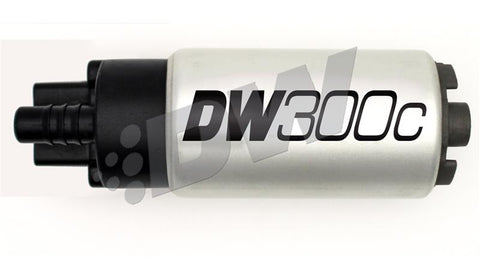 DeatschWerks 340lph DW300C Compact Fuel Pump w/o Mounting Clips - 9-307