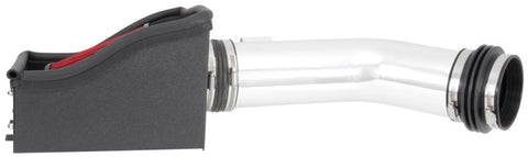 Spectre 11-14 Ford F150 SVT Raptor V8-6.2L F/I Air Intake Kit - Polished w/Red Filter - 9977