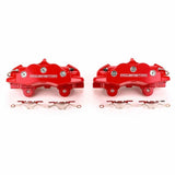 Power Stop 06-13 Chevrolet Corvette Rear Red Calipers - Pair - S15044