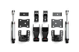 QA1 07-16 Chevrolet Silverado 4WD Lowering Kit w/ Spindles Single Adjustable 4in-6in - LK11-GMT04