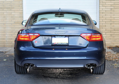 AWE Tuning Audi B8 S5 4.2L Touring Edition Exhaust System - Diamond Black Tips - 3015-42026