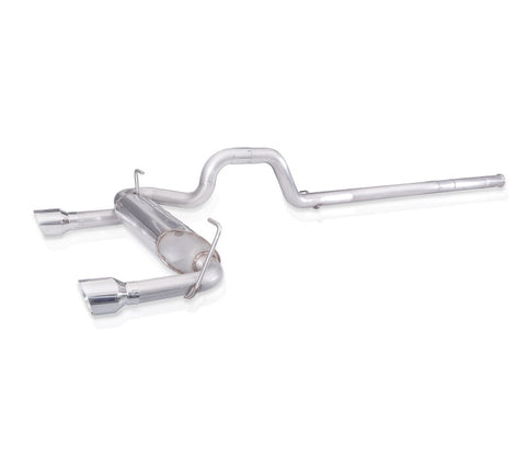 Stainless Works 2018+ Jeep Wrangler JL 304SS Factory Connect 2.5in Cat Back Exhaust System - JPJLUCB