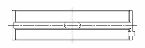 ACL Hyundai Genesis 3.3/3.5/3.8L V6 (inc Turbo) 0.025 Oversized High Performance Main Bearing Set - 4M8599H-.025