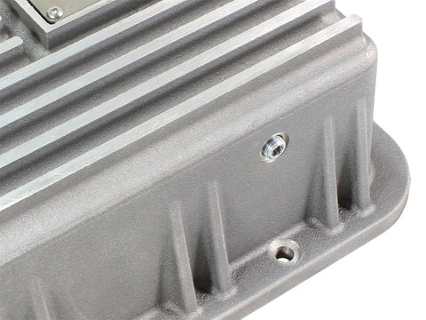 afe Transmission Pan (Raw); Ford Trucks 93-08 AODE/4R70W - 46-70220