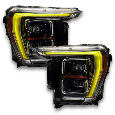 Oracle 21-22 Ford F-150 ColorSHIFT RGB+W Headlight DRL Upgrade Kit w/ RF Controller - 1460-330