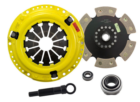 ACT 1990 Honda Civic HD/Race Rigid 6 Pad Clutch Kit - HC4-HDR6