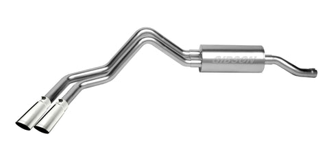 Gibson 00-05 Ford Excursion XLT 6.8L 2.25in Cat-Back Dual Sport Exhaust - Stainless - 69900
