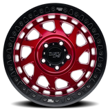 Dirty Life 9313 Enigma Race 17x9 / 5x127 BP / -12mm Offset / 78.1mm Hub Crimson Candy Red Wheel - 9313-7973R12