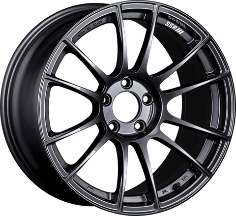 SSR GTX04 19x10.5 5x112 35mm Offset Black Graphite Wheel - XF19105+3505LDG