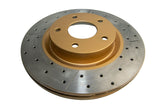 DBA 03-05 350Z / 03-04 G35 / 03-05 G35X Front Drilled & Slotted Street Series Rotor - DBA954X
