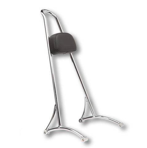 Burly Brand Tall Sissy Bar 20in - Chrome - B13-1503C