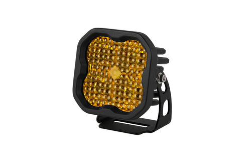 Diode Dynamics SS3 LED Pod Sport - Yellow Flood Standard (Single) - DD6125S
