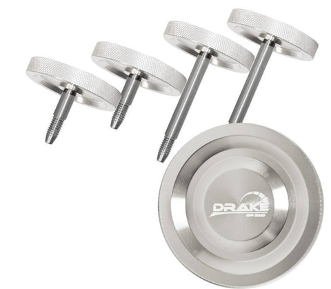 DV8 Offroad 2007-2018 Jeep JK 2 Door Billet Door Surround Knobs - D-JP-180027-BL