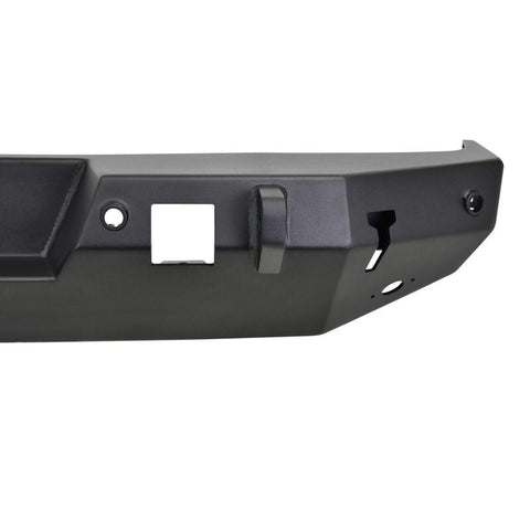 Westin 18-19 Jeep Wrangler JL WJ2 Rear Bumper w/ Sensors (Excl. Wrangler JK) - Textured Black - 59-82045