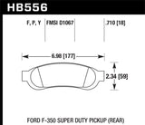 Hawk Super Duty Street Brake Pads - HB556P.710