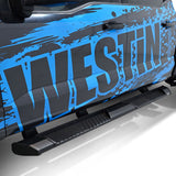 Westin 15-25 Ford F-150 SuperCrew / 17-25 F-250/350 CC AT6 Running Boards - Black - 24-63945