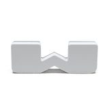 ORACLE Lighting Universal Illuminated LED Letter Badges - Matte Wht Surface Finish - W - 3140-W-001