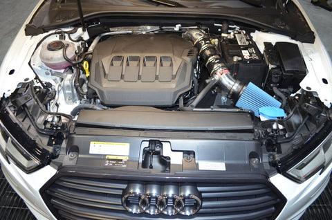 Injen 17-20 Audi A3 L4 2.0T (FWD & MAF Vehicles Only) Wrinkle Black SP Short Ram Intake - SP3089WB