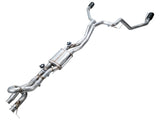 AWE 2024+ Ford Ranger Raptor 3.0L Switchpath Cat-Back Exhaust - Diamond Black Tips - 3025-33306