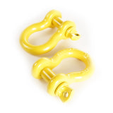 Rugged Ridge Yellow 7/8in D-Rings - 11235.14