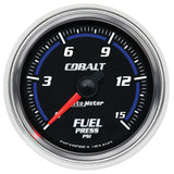 Autometer Cobalt 52mm 15 PSI Electronic Fuel Pressure Gauge - 6162