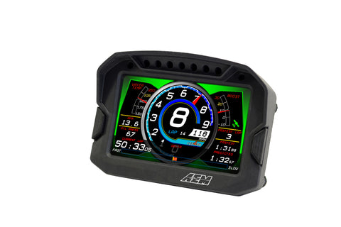 AEM CD-5G Carbon Digital Dash Display w/ Interal 10Hz GPS & Antenna - 30-5602
