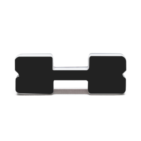 ORACLE Lighting Universal Illuminated LED Letter Badges - Matte Blk Surface Finish - X - 3141-X-001