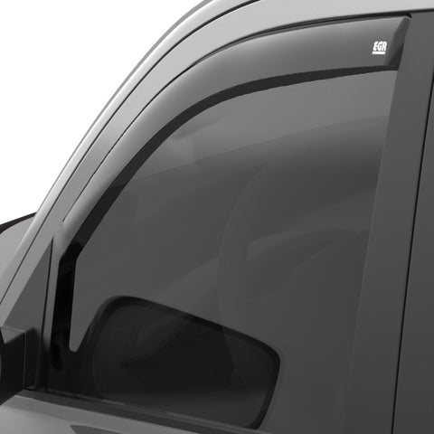 EGR 09+ Dodge Ram Pickup Regular Cab In-Channel Window Visors - Set of 2 (562651) - 562651