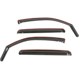 Westin 2016-2018 Toyota Tacoma Double Cab 4dr In-Channel Wind Deflector 4pc - Smoke - 72-88433