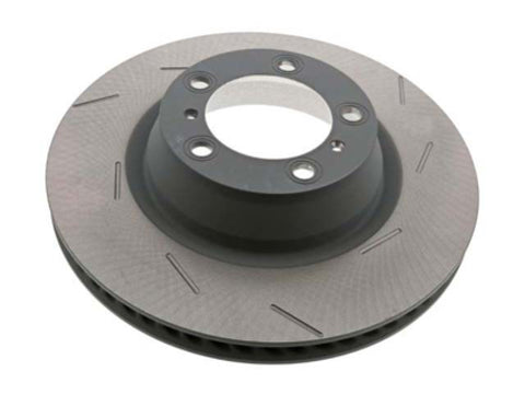 SHW 11-16 Porsche Panamera 4 3.6L w/o Ceramic Brakes Left Rear Slotted MB Brake Rotor (971615601P) - PRL39723