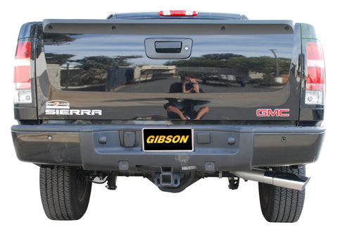 Gibson 07-11 GMC Sierra 1500 Denali 6.2L 3.5in Cat-Back Single Exhaust - Stainless - 615610