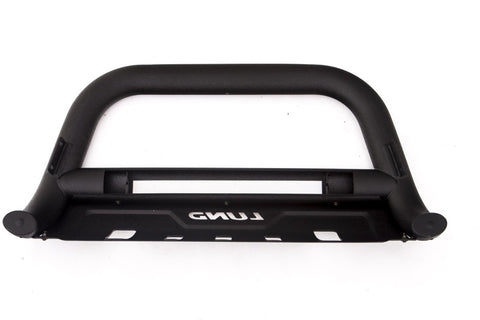 Lund 05-15 Toyota Tacoma Bull Bar w/Light & Wiring - Black - 47121210