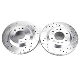 Power Stop 04-05 Buick Rainier Front Evolution Drilled & Slotted Rotors - Pair - AR8649XPR