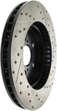 StopTech 04 Lexus RX330 SportStop Slotted & Drilled Right Rear Rotor - 127.44130R